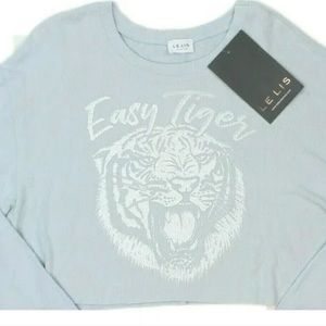 Easy Tiger Cropped Sweatshirt
